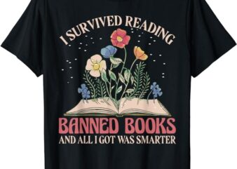 Banned Books Week Bookworm Banned Books Reader T-Shirt
