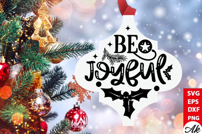Be joyful Cardinal Arabesque SVG