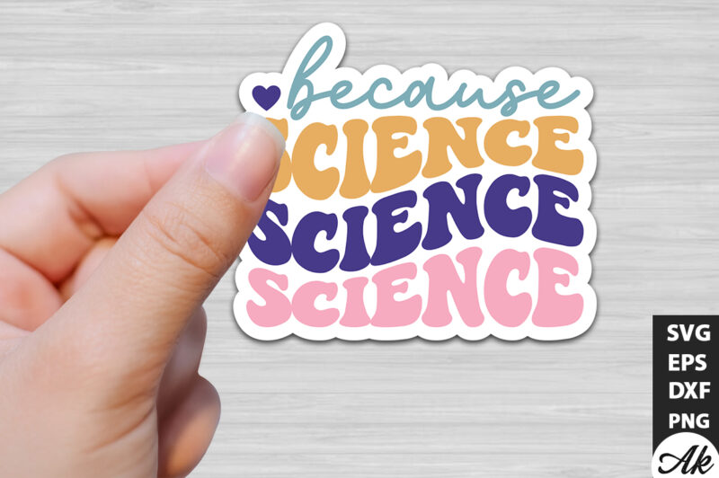 Stickers Science SVG Bundle