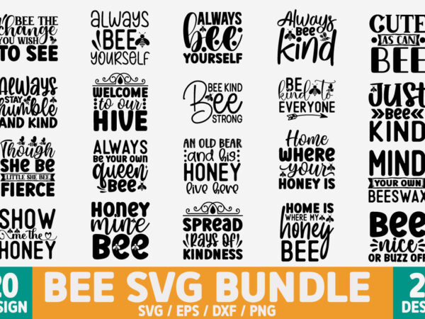 Bee svg bundle t shirt template