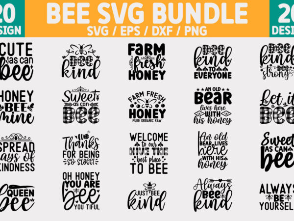 Bee svg bundle t shirt template