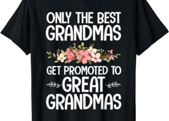 Best Great Grandma Art For Grandma Women Great Grandmother T-Shirt png file