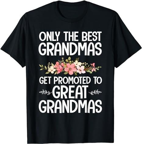 Best Great Grandma Art For Grandma Women Great Grandmother T-Shirt ...