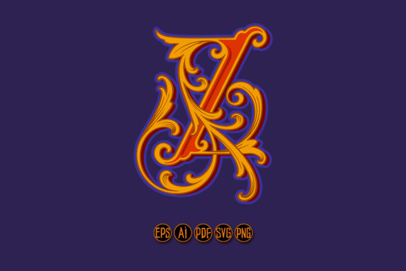Classic luxury lettering Z monogram logo flourish