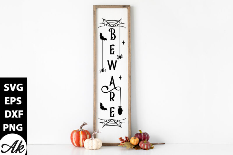 Halloween Porch Sign SVG Bundle