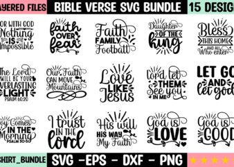 Bible Verse SVG Bundle