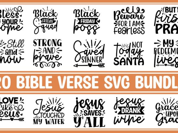 Bible verse svg bundle t shirt template