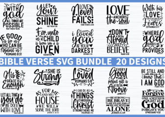 Bible verse SVG Bundle t shirt template