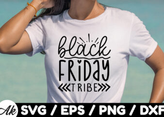 Black friday tribe SVG t shirt template