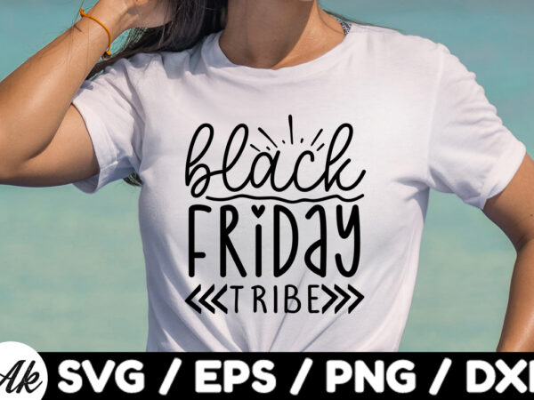 Black friday tribe svg t shirt template