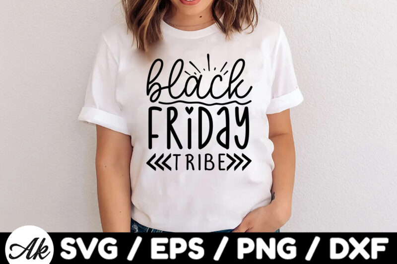 Black friday tribe SVG