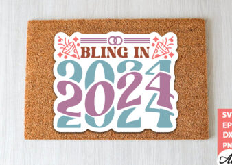 Bling in 2024 Stickers Design