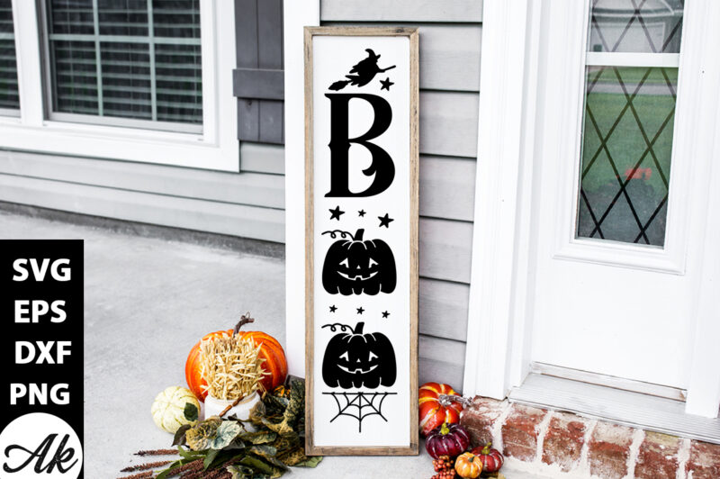 Halloween Porch Sign SVG Bundle