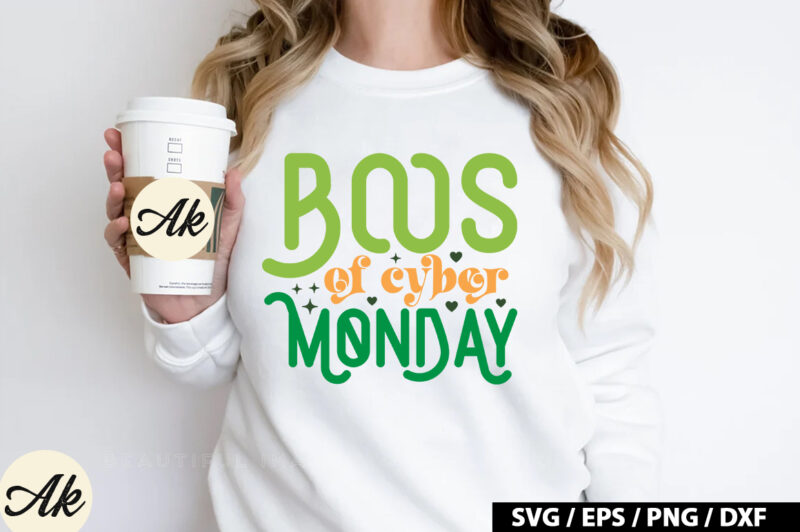 Retro Green Monday SVG Bundle