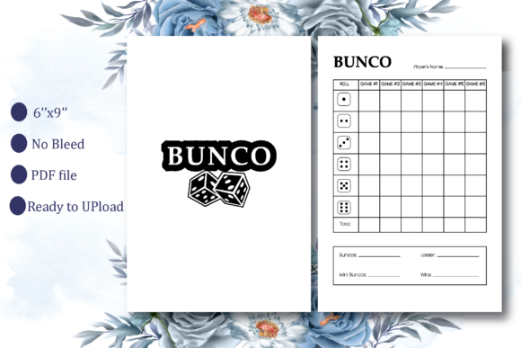 Bunco Score Sheets