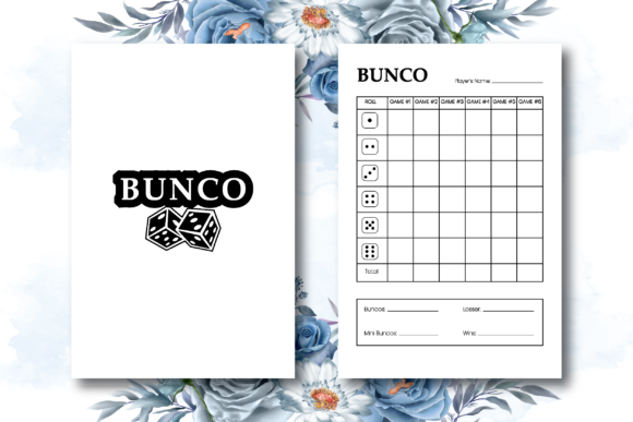 Bunco Score Sheets