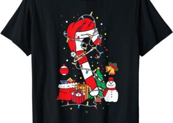 Candy Cane Crew Christmas Matching Costume Xmas Group T-Shirt