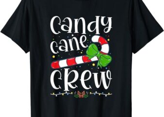 Candy Cane Crew Funny Christmas Candy Lover X-mas T-Shirt