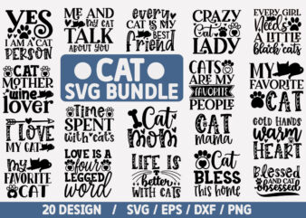 Cat SVG Bundle