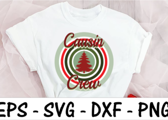 Causin crew t shirt vector file