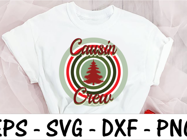 Causin crew t shirt vector file Causin crew t shirt vector file