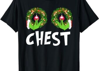 Chest Nuts Christmas Shirt Funny Matching Couple Chest nuts T-Shirt