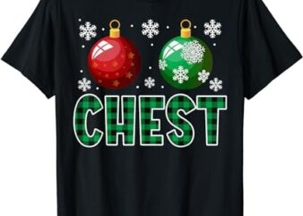 Chest Nuts Christmas T Shirt Matching Couple Chestnuts T-Shirt 1