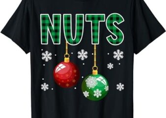 Chest Nuts Christmas T Shirt Matching Couple Chestnuts T-Shirt