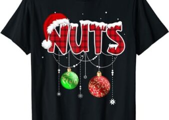 Chest Nuts Funny Matching Chestnuts Christmas Couples Nuts T-Shirt