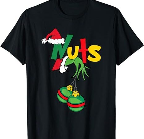 Chest nuts matching chestnuts funny christmas couples nuts t-shirt