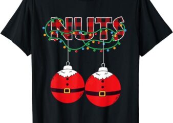 Chestnuts Chest Nuts Christmas Matching Christmas Couples T-Shirt