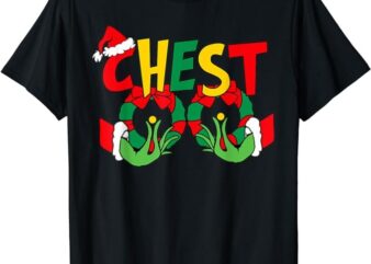 Chestnuts Christmas Family Matching Couples Chest Nuts Xmas T-Shirt