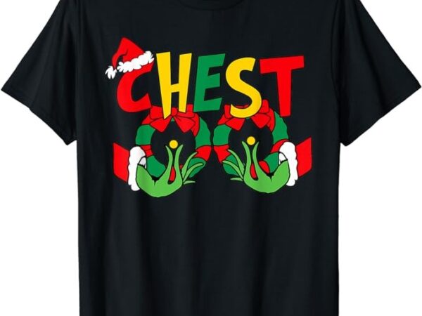 Chestnuts christmas family matching couples chest nuts xmas t-shirt