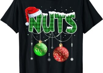 Chestnuts Matching Family Funny Chest Nuts Christmas Couples T-Shirt