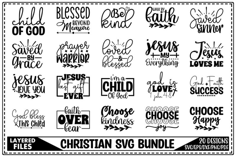 Christian SVG Bundle