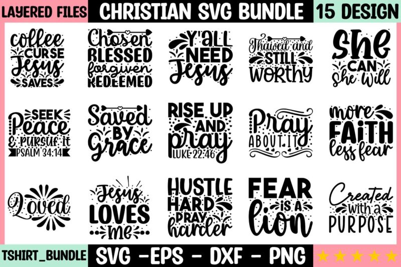 Christian SVG Bundle