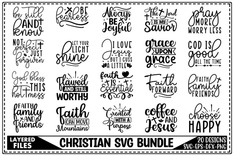 Christian SVG Bundle