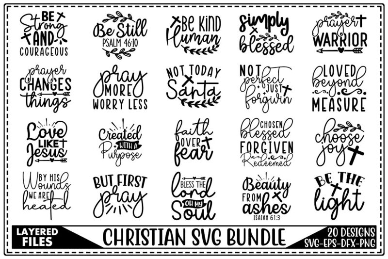 Christian SVG Bundle