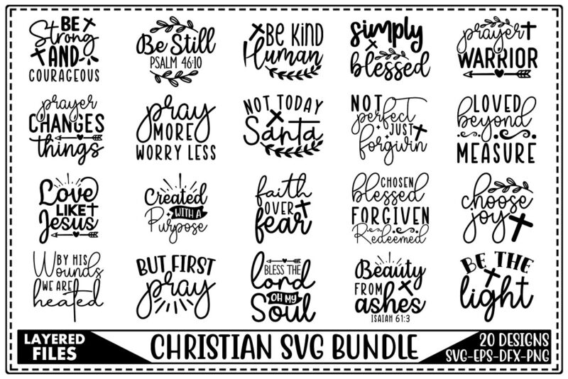 Christian SVG Bundle