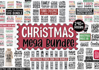 Christmas Mega SVG Bundle