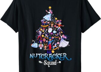 Christmas Nutcracker Squad Ballet Dance Women Kids Girls T-Shirt 2