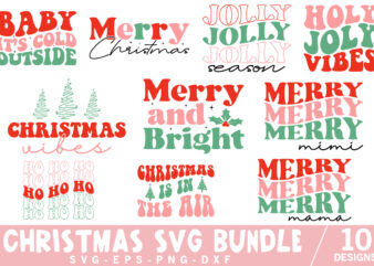 Christmas Quotes SVG Bundle