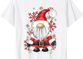 Christmas Shirt Men Mr Claus Santa Gnome Christmas Pajamas T-Shirt