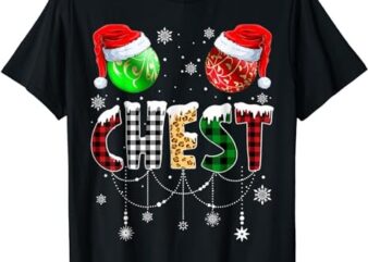 Christmas T Shirt Matching Couple Family Chestnuts T-Shirt