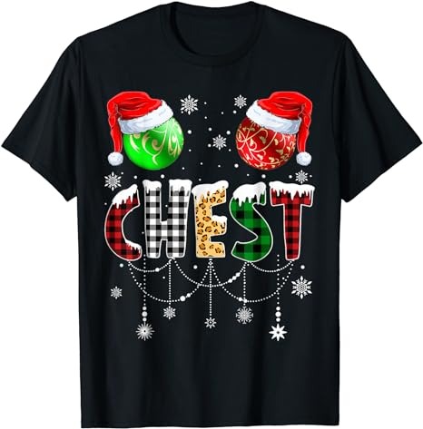 Christmas T Shirt Matching Couple Family Chestnuts T-Shirt - Buy t ...