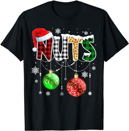 Christmas t shirt matching couple family chestnuts t-shirt