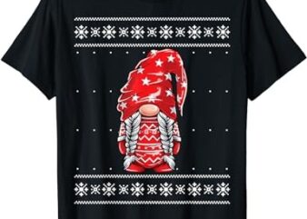 Christmas Ugly Sweater Funny Gnome Family Christmas T-Shirt
