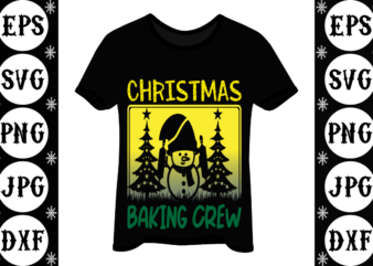 Christmas baking crew