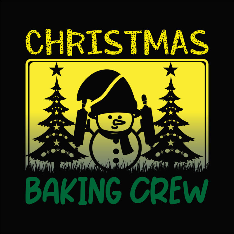 Christmas baking crew