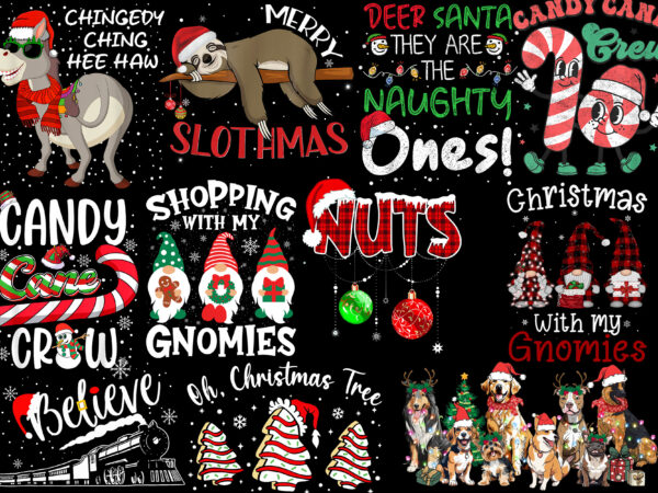 Christmas t-shirt bundle ,20 designs on sell designs, big sell designs,christmas vector t-shirt design part 2